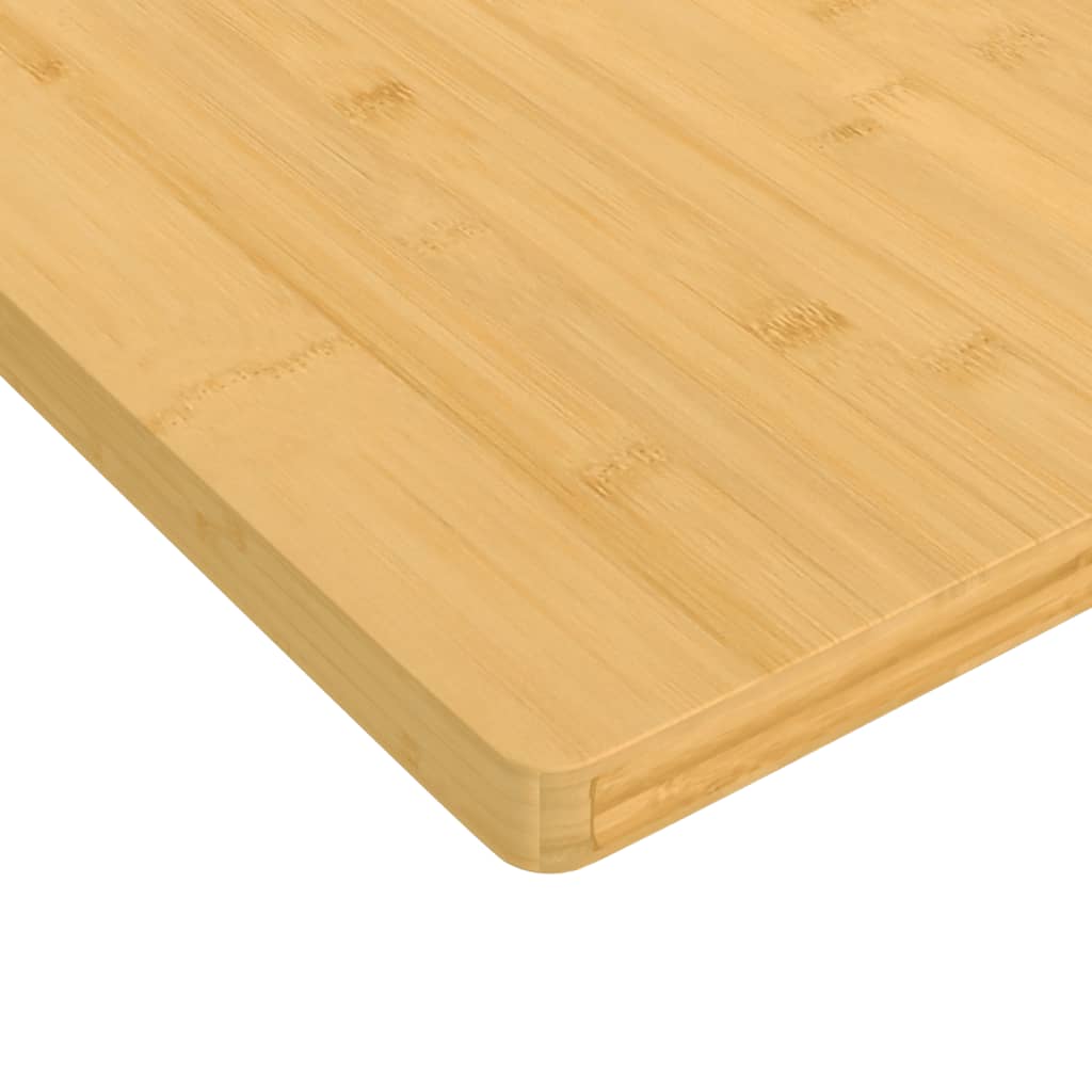 Table top 80x80x2.5 cm bamboo