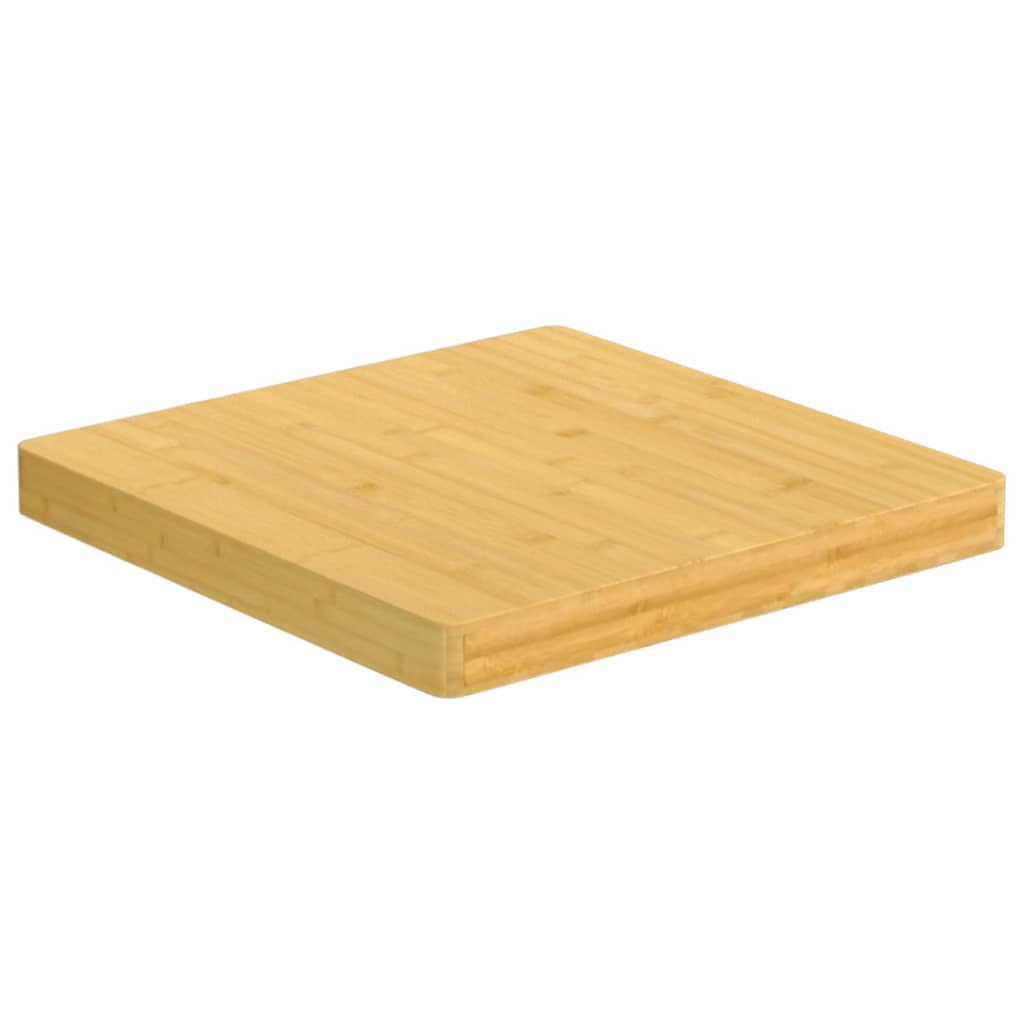 Table top 40x40x4 cm bamboo