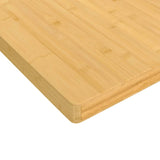 Table top 90x90x4 cm bamboo