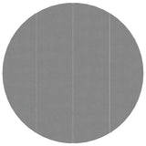 Bâche de piscine gris clair Ø500 cm géotextile polyester