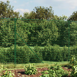 Wire mesh fence and green anchor stake 2x25 m