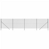 Anthracite wire mesh fence 1.4x10 m