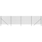 Anthracite wire mesh fence 1.6x10 m