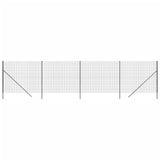 Anthracite wire mesh fence 1.8x10 m