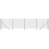 Anthracite wire mesh fence 2.2x10 m