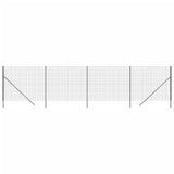 Anthracite wire mesh fence 1.8x10 m