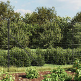 Wire mesh fence with anthracite flange 2.2x10 m