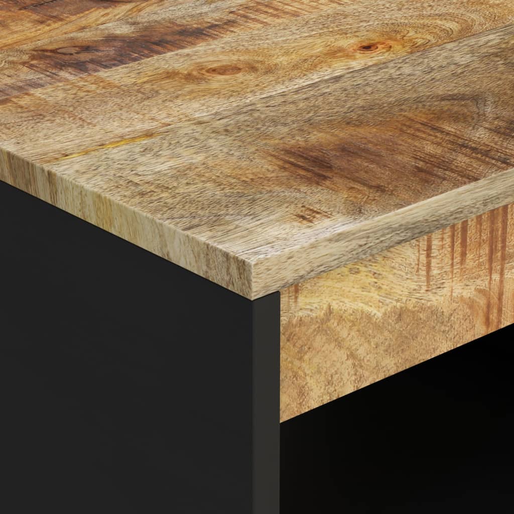 Couchtisch 90x50x40 cm aus massivem Mangoholz