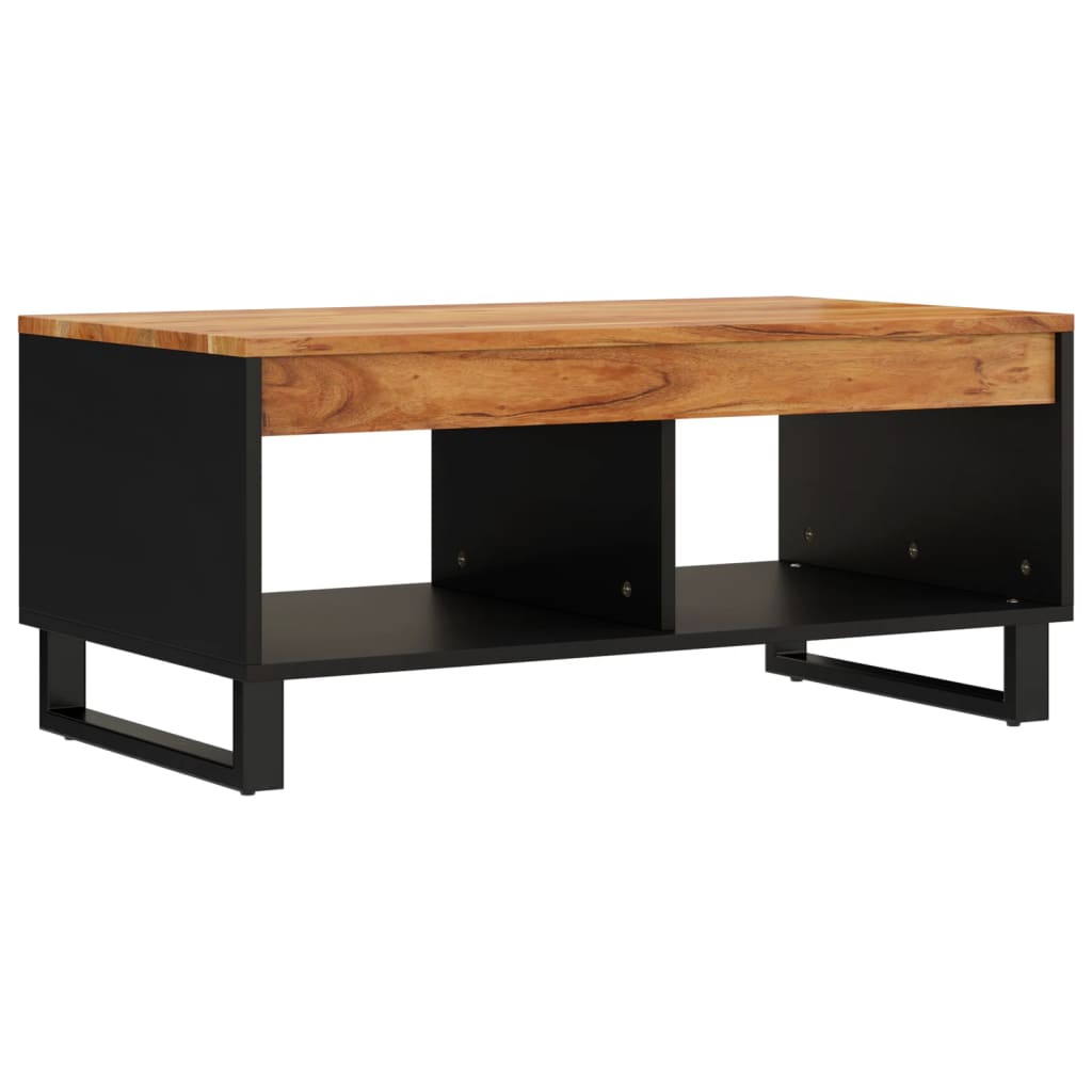 Table basse 90x50x40 cm bois d'acacia massif