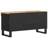 Meuble TV 85x33x43,5 cm bois massif de manguier