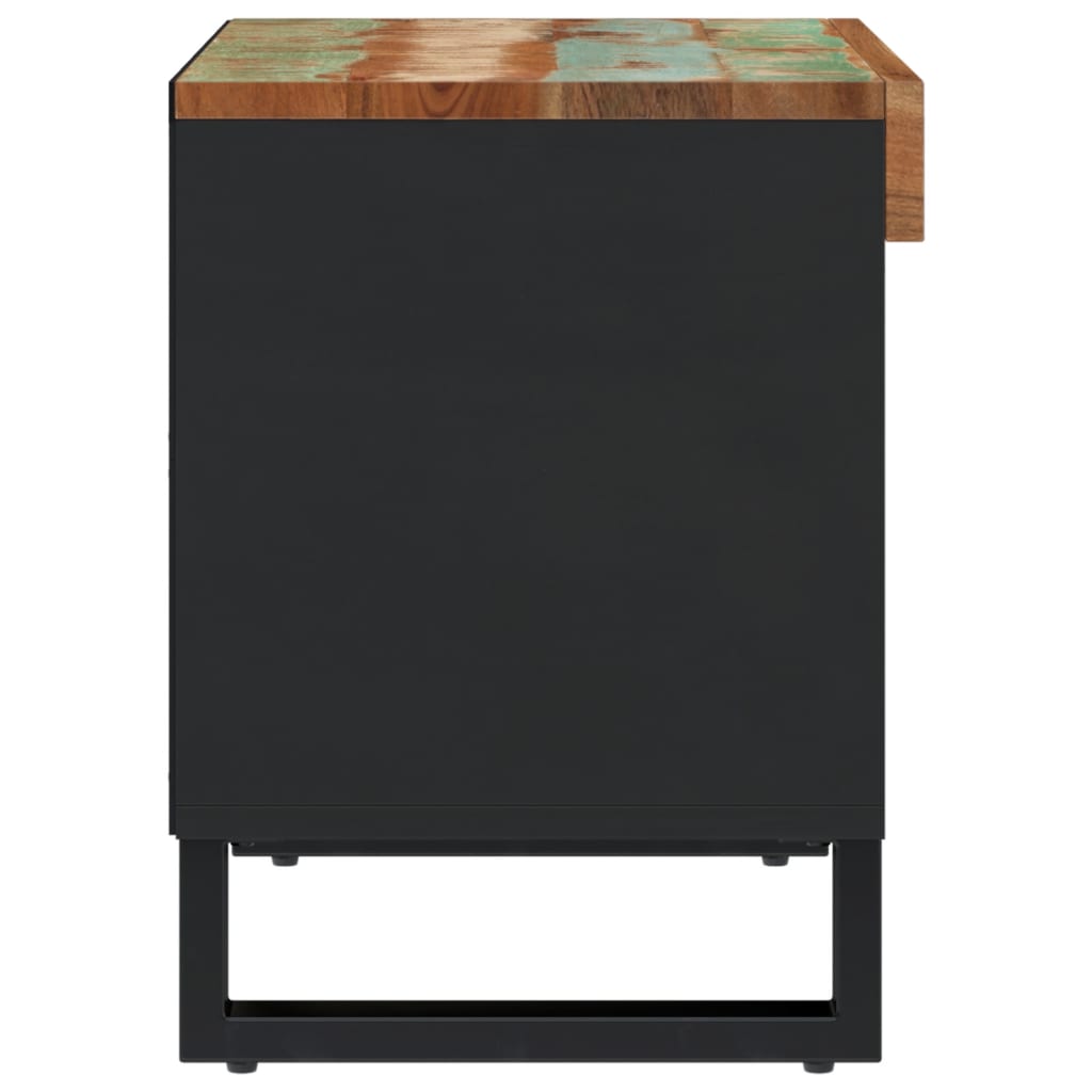 Meuble TV 85x33x43,5 cm bois massif de récupération