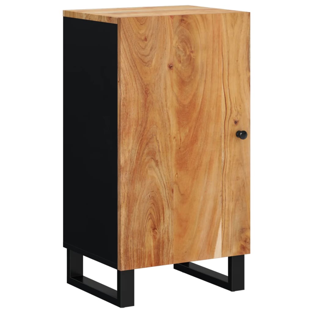 Buffet avec porte 40x31x75 cm bois massif d'acacia