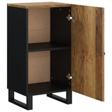 Buffet avec porte 40x31x75 cm bois massif de manguier