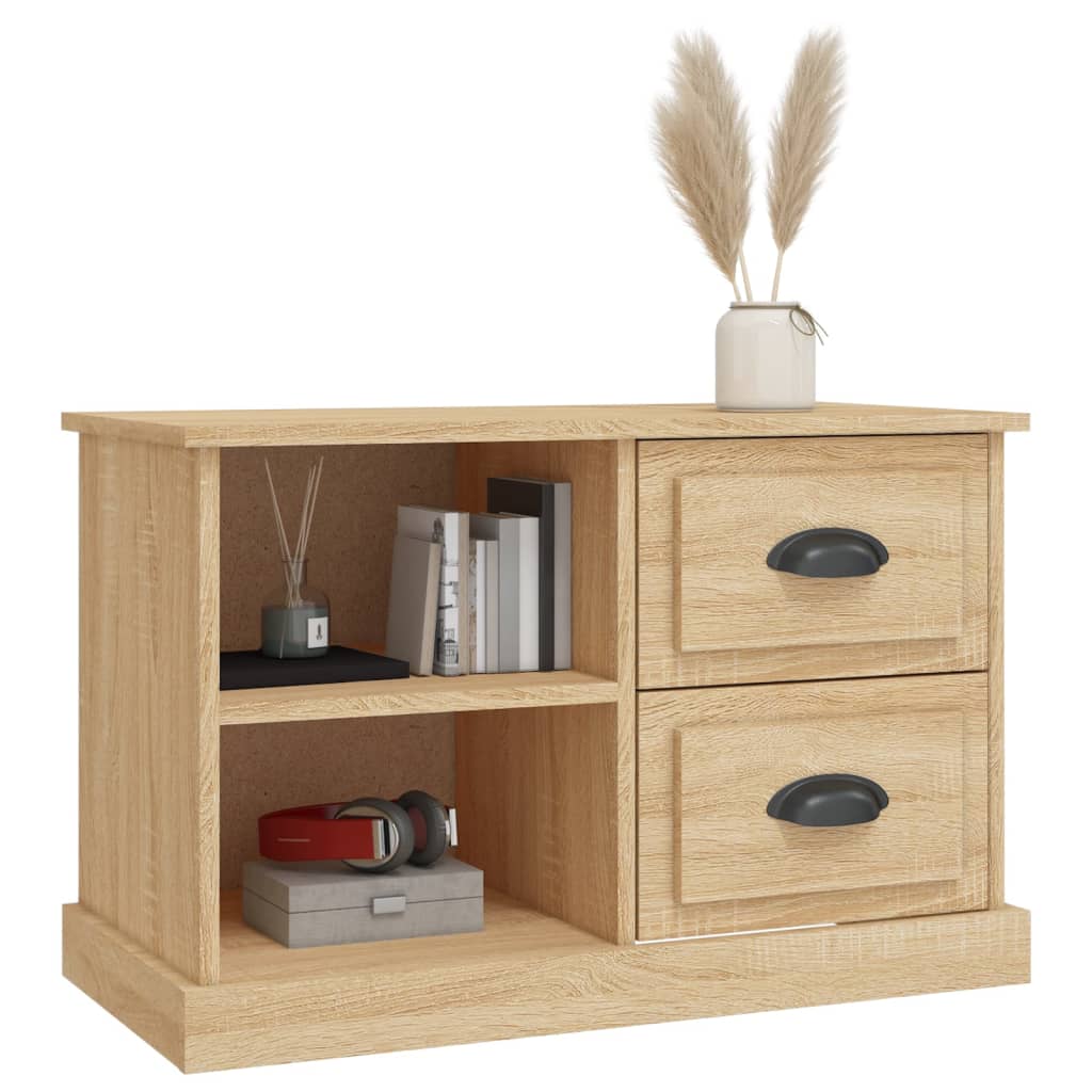 Sonoma oak TV cabinet 73x35.5x47.5 cm engineered wood