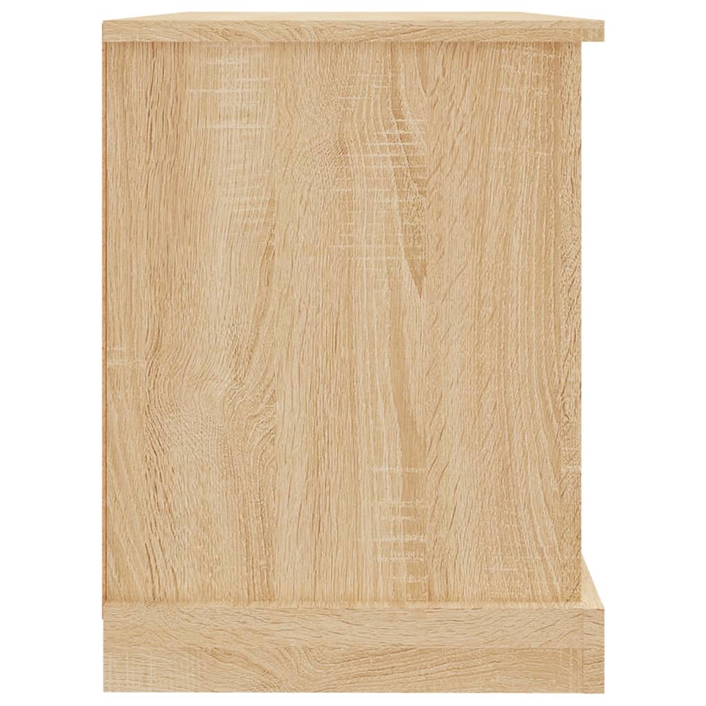 Meuble TV chêne sonoma 73x35,5x47,5 cm bois d'ingénierie