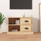 Meuble TV chêne sonoma 73x35,5x47,5 cm bois d'ingénierie