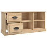 Meuble TV chêne sonoma 102x35,5x47,5 cm bois d'ingénierie