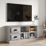 Sonoma gray TV cabinet 102x35.5x47.5 cm engineered wood