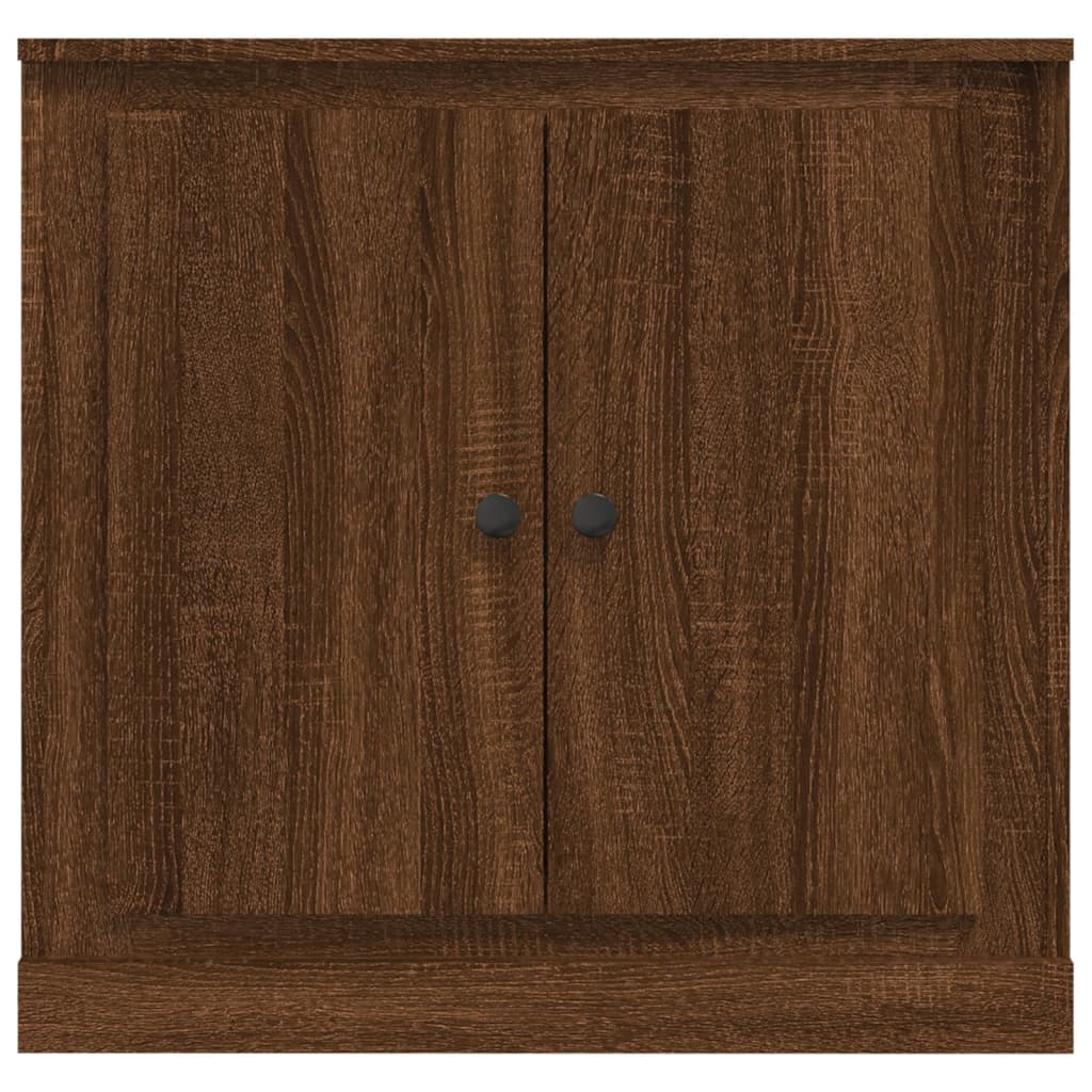 Brown oak sideboard 70x35.5x67.5 cm Engineered wood