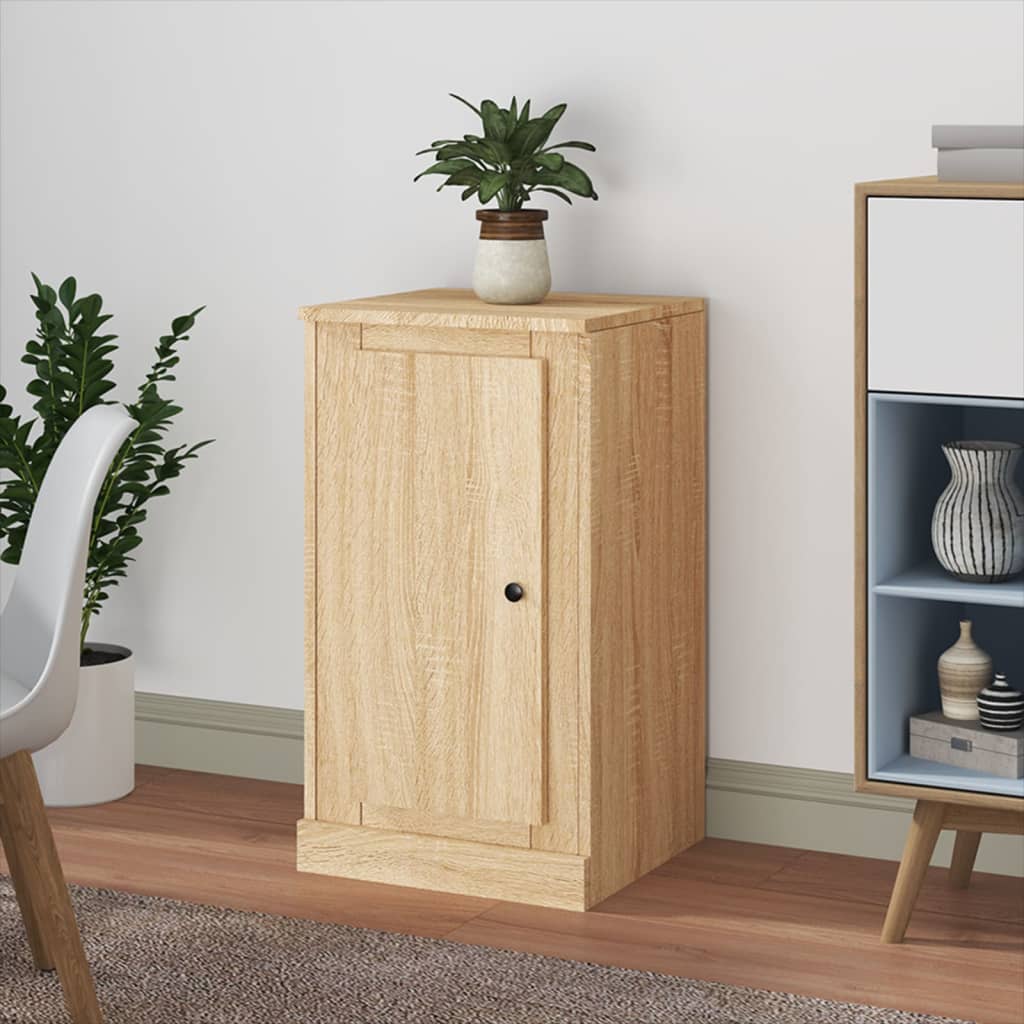 Sonoma oak sideboard 37.5x35.5x67.5 cm engineered wood