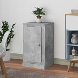 Concrete gray sideboard 37.5x35.5x67.5 cm engineered wood