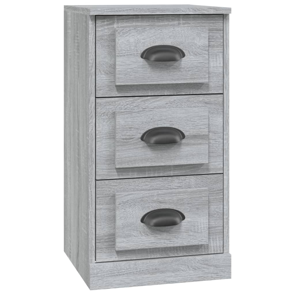 Sonoma graues Sideboard 36x35,5x67,5 cm, Holzwerkstoff