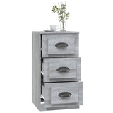 Buffet sonoma gris 36x35,5x67,5 cm bois d'ingénierie