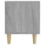 Meuble TV sonoma gris 180x31,5x40 cm bois d'ingénierie