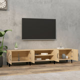 Meubles TV chêne sonoma 180x31,5x40 cm bois d'ingénierie