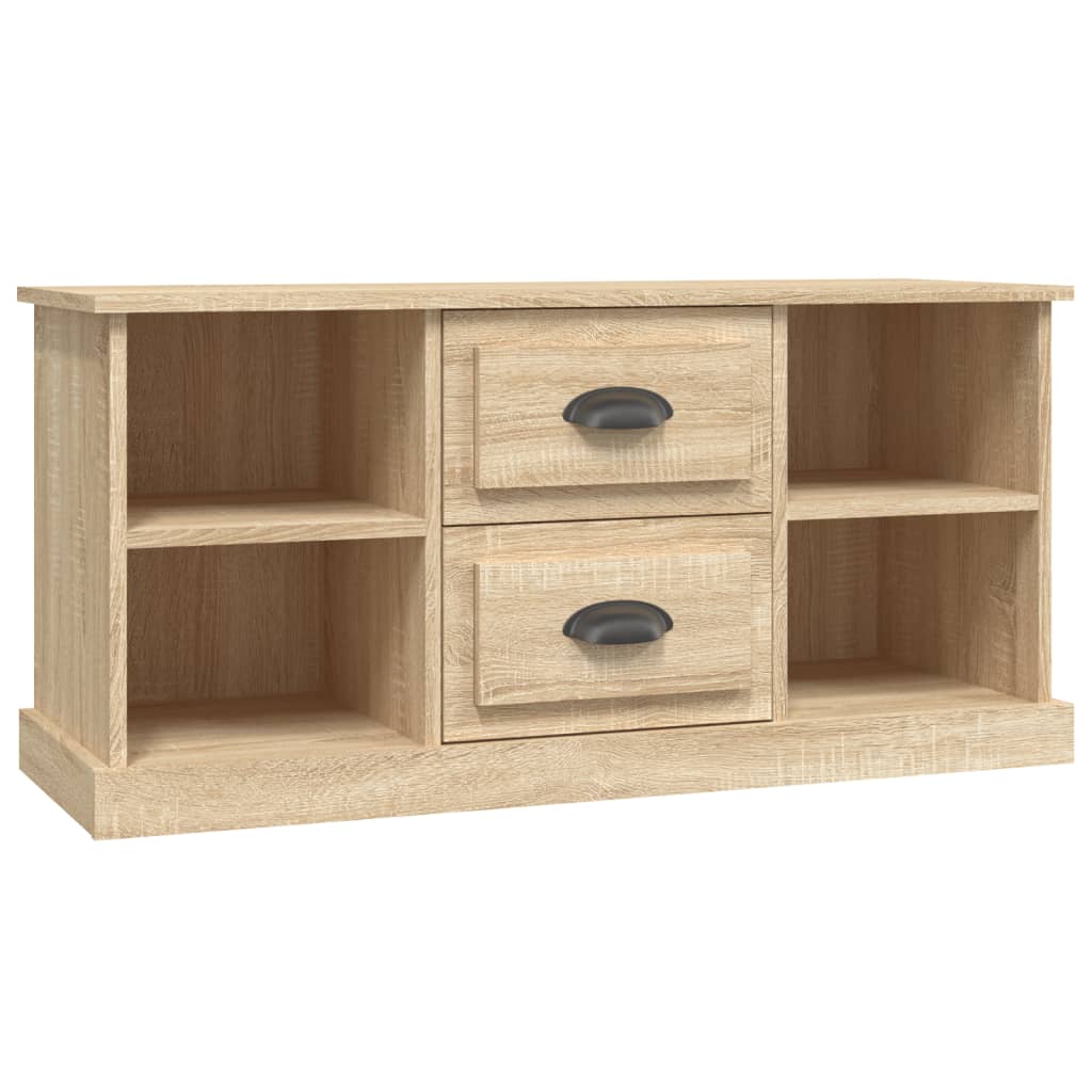 Sonoma oak TV cabinet 99.5x35.5x48 cm engineered wood