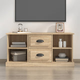 Sonoma oak TV cabinet 99.5x35.5x48 cm engineered wood