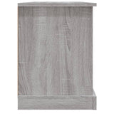 Meuble TV sonoma gris 99,5x35,5x48 cm bois d'ingénierie