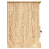 Meuble TV chêne sonoma 100x35x50 cm bois d'ingénierie