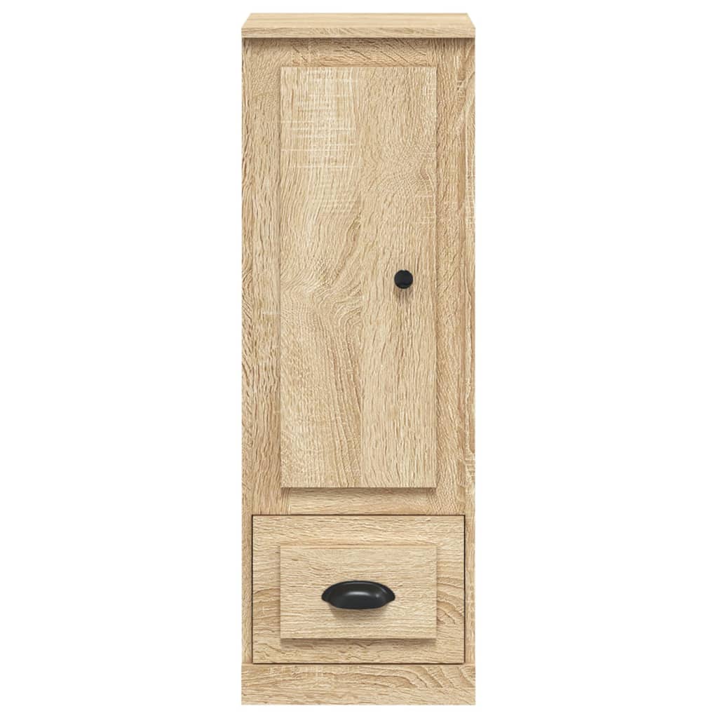 Buffet haut chêne sonoma 36x35,5x103,5 cm bois d'ingénierie