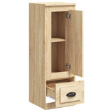 Buffet haut chêne sonoma 36x35,5x103,5 cm bois d'ingénierie