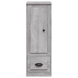 Buffet haut sonoma gris 36x35,5x103,5 cm bois d'ingénierie