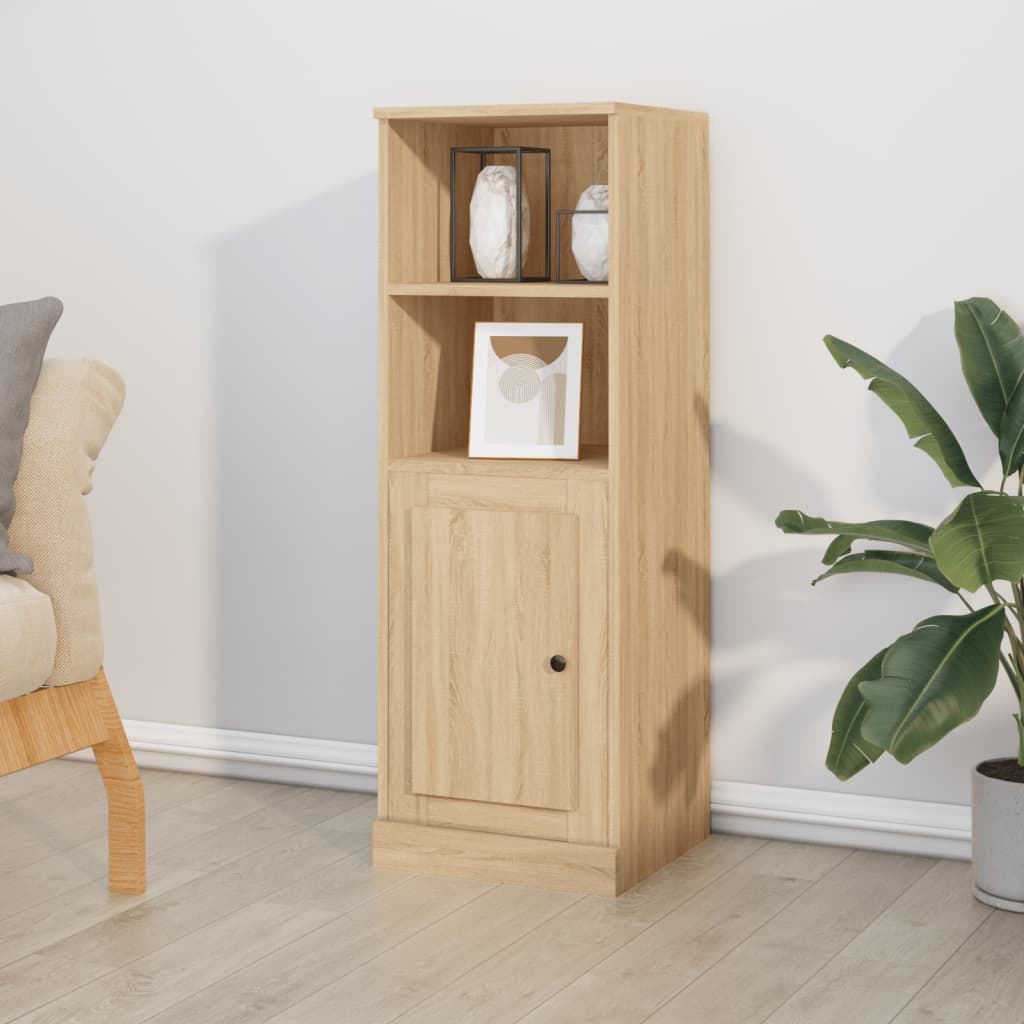 High sideboard sonoma oak 36x35.5x103.5 cm engineered wood