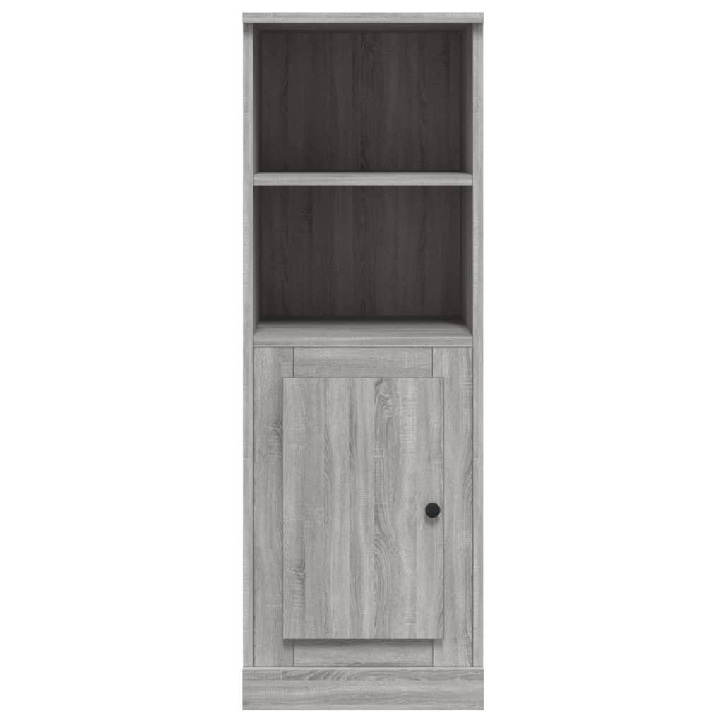 Buffet haut sonoma gris 36x35,5x103,5 cm bois d'ingénierie