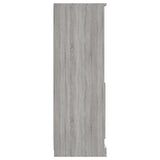 Buffet haut sonoma gris 36x35,5x103,5 cm bois d'ingénierie