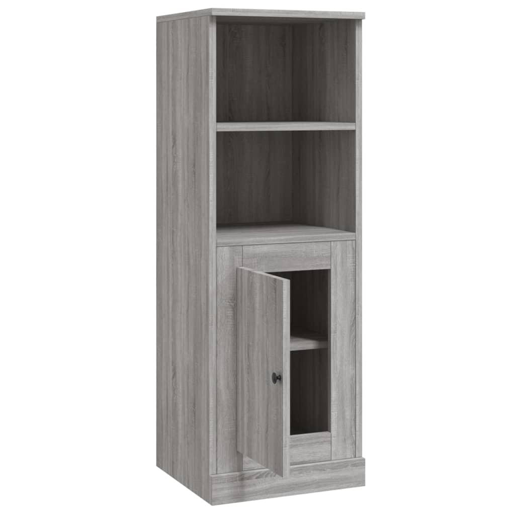 Buffet haut sonoma gris 36x35,5x103,5 cm bois d'ingénierie