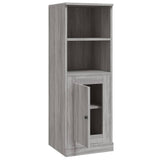 Buffet haut sonoma gris 36x35,5x103,5 cm bois d'ingénierie