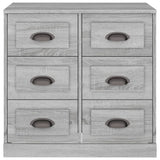 Buffet sonoma gris 70x35,5x67,5 cm bois d'ingénierie