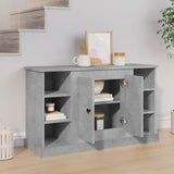 Buffet Gris béton 100x35,5x60 cm Bois d'ingénierie