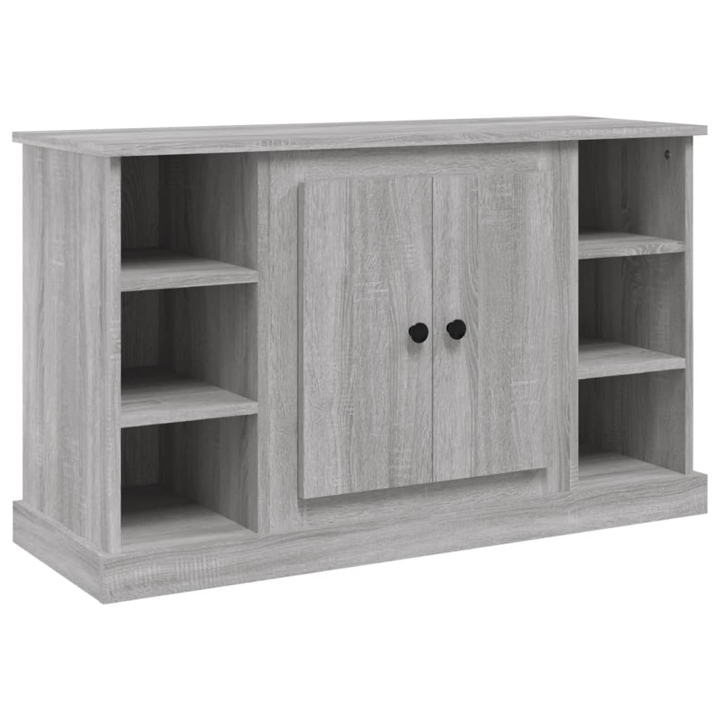 Sonoma gray sideboard 100x35.5x60 cm Engineered wood