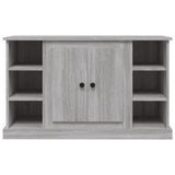 Sonoma gray sideboard 100x35.5x60 cm Engineered wood