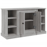 Sonoma gray sideboard 100x35.5x60 cm Engineered wood