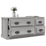 Sonoma gray TV cabinet 100x35.5x45 cm engineered wood