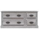 Sonoma gray TV cabinet 100x35.5x45 cm engineered wood