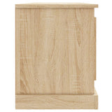 Meuble TV chêne sonoma 100x35,5x45 cm bois d'ingénierie