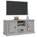 Meuble TV sonoma gris 100x35,5x45 cm bois d'ingénierie